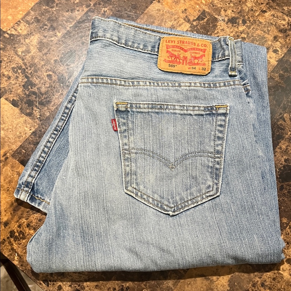 Levi's Classic Blue Denim Jeans Men’s w33 l32